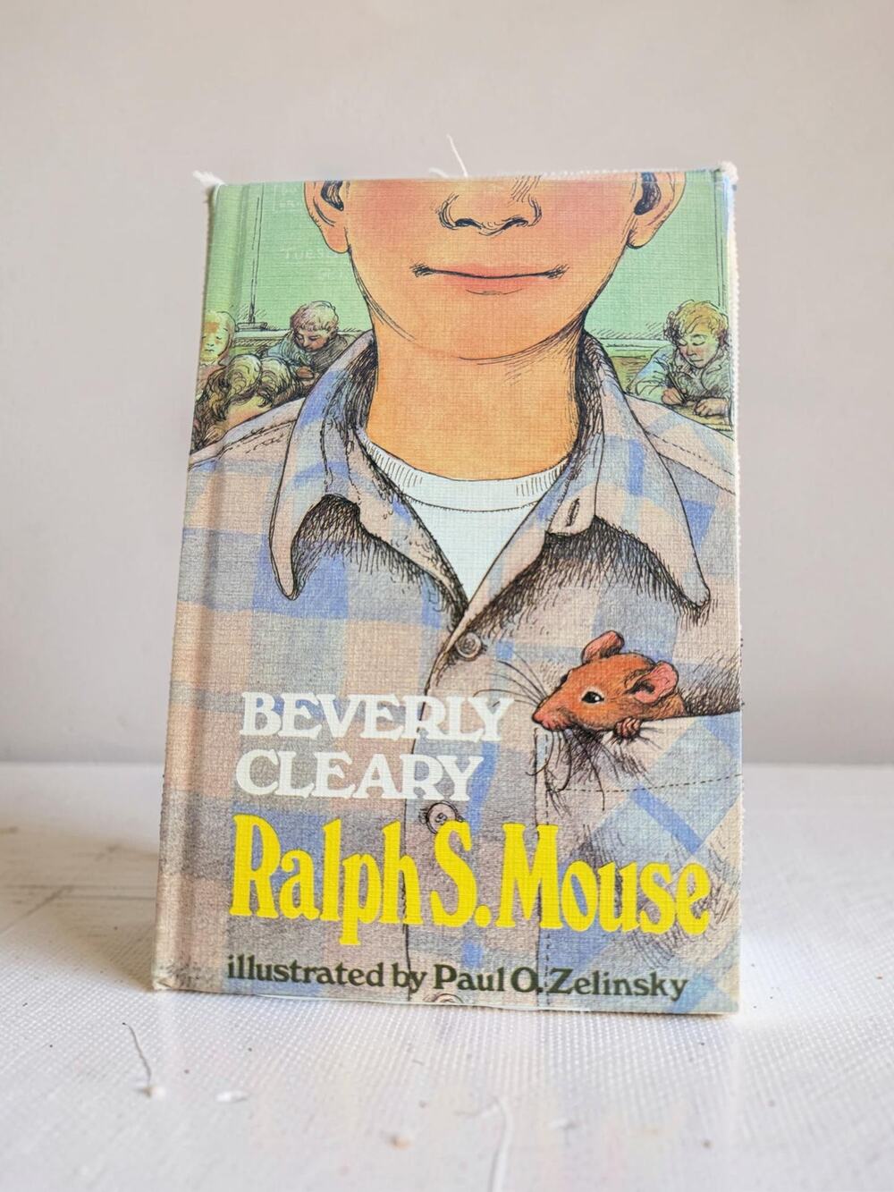 Vintage Ralph S Mouse Beverly Cleary 1982 Weekly Reader Hardcover Paul Zelinsky
